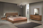 Queen Lorenzo Italian Modern Walnut Bedroom Set by VIG Furniture - View 1