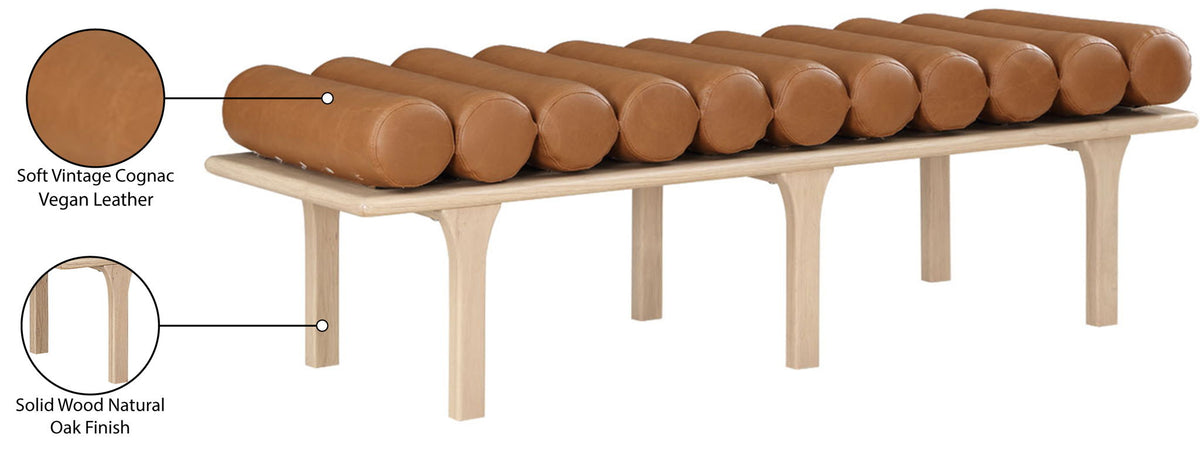 Landon - Bench With Natural Base