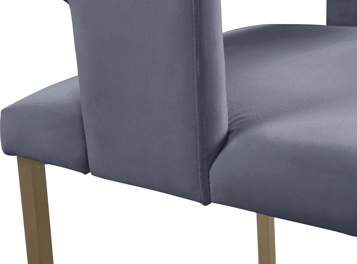 Caleb - Dining Chair with Gold Legs (Set of 2)