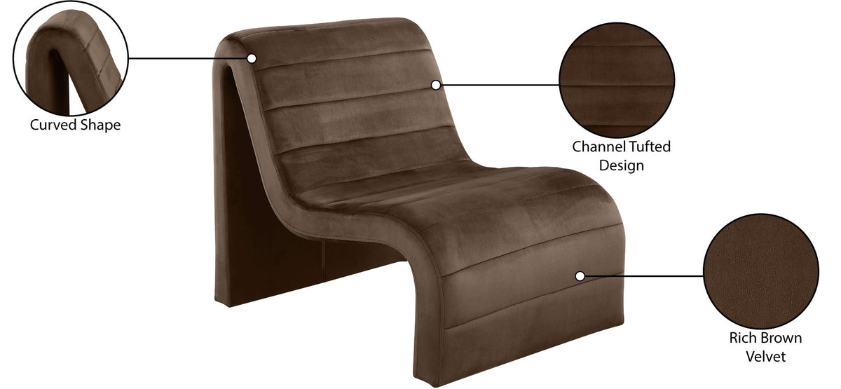 Ivy - Velvet Accent Chair