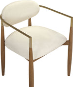 Riccio - Dining Arm Chair (Set of 2) - Walnut Frame