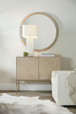 Cascade - Credenza With Metal Legs - Light Brown