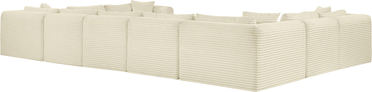 Shaggy - 9 Piece Modular U-Shaped Sectional