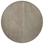 Affinity - 48" Round Pedestal Dining Table With 1-18" Leaf - Dark Gray
