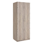 Manhattan Lee - Wardrobe Closet With Hanging Rod And Shoe Shelves
