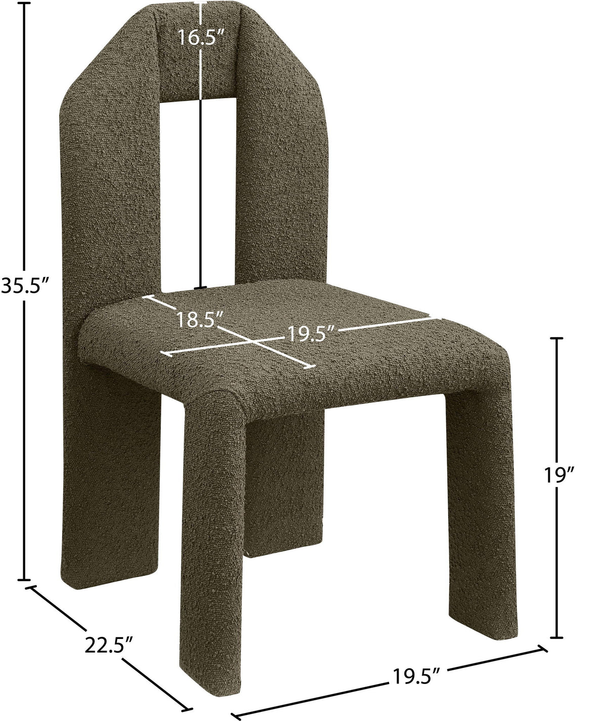 Bennett - Boucle Dining Chair (Set of 2)