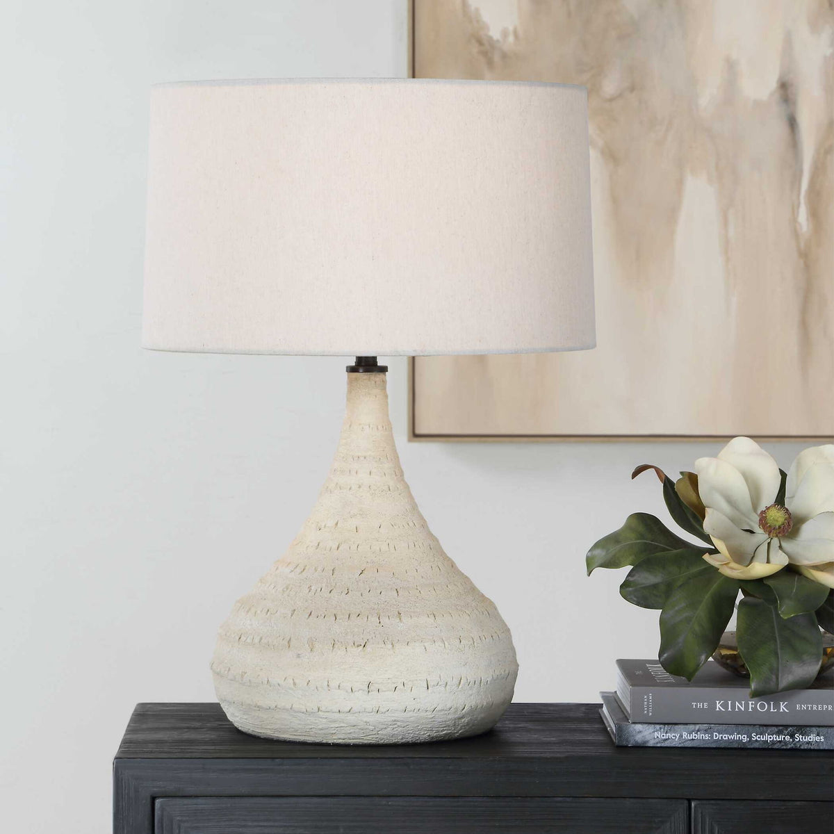 Olsen - Indoor-Outdoor Table Lamp - White
