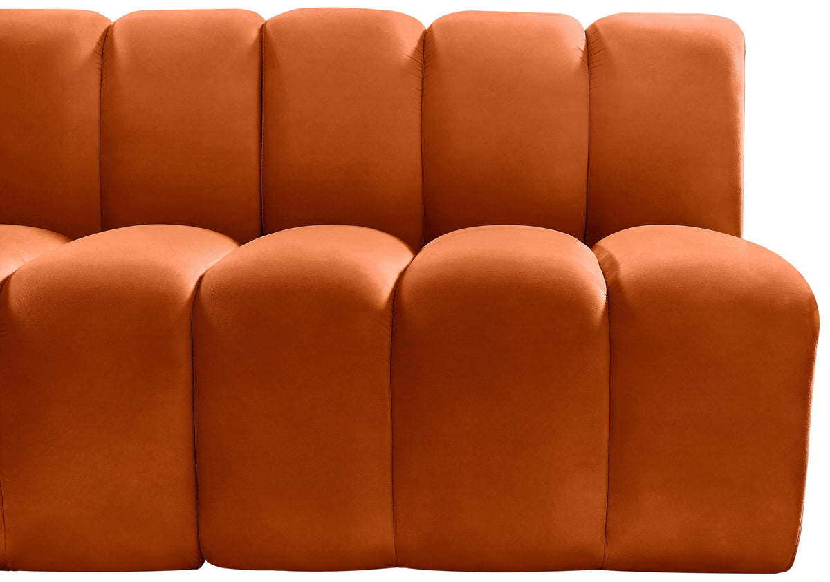 Arc - Velvet 2 Seats Modular Sofa