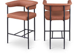 Malin - Faux Leather Counter Stool (Set of 2)