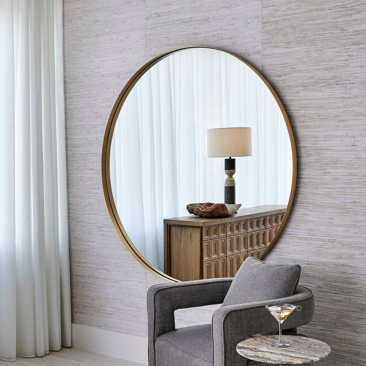Padria - Round Mirror