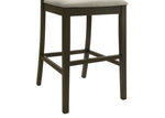 Nolan - 30" Bar Height Rubberwood Barstool