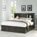 Louis Philippe III - Bed w/Storage