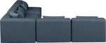 Cube - 5 Piece Modular Corner Armless Sectional