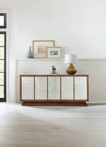 Melange - Lloyds Leopard Entertainment Credenza - Dark Brown