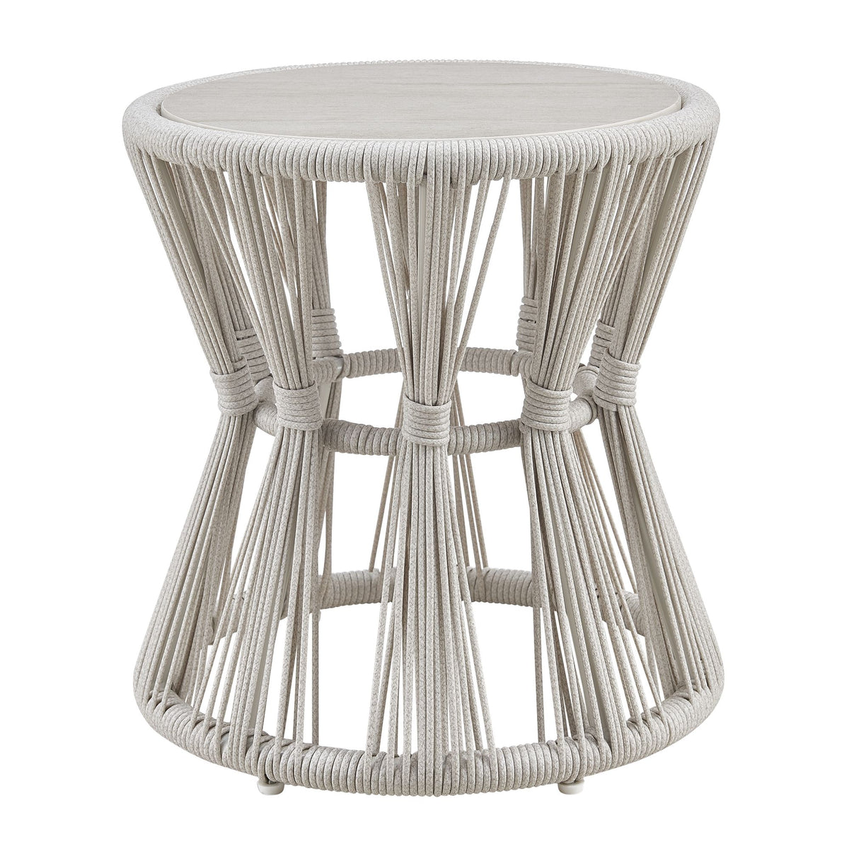 Breeze - Powder Coated Metal Outdoor Conversation Set With Cushions