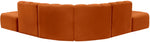 Arc - Velvet 6 Piece Corner Modular Sofa