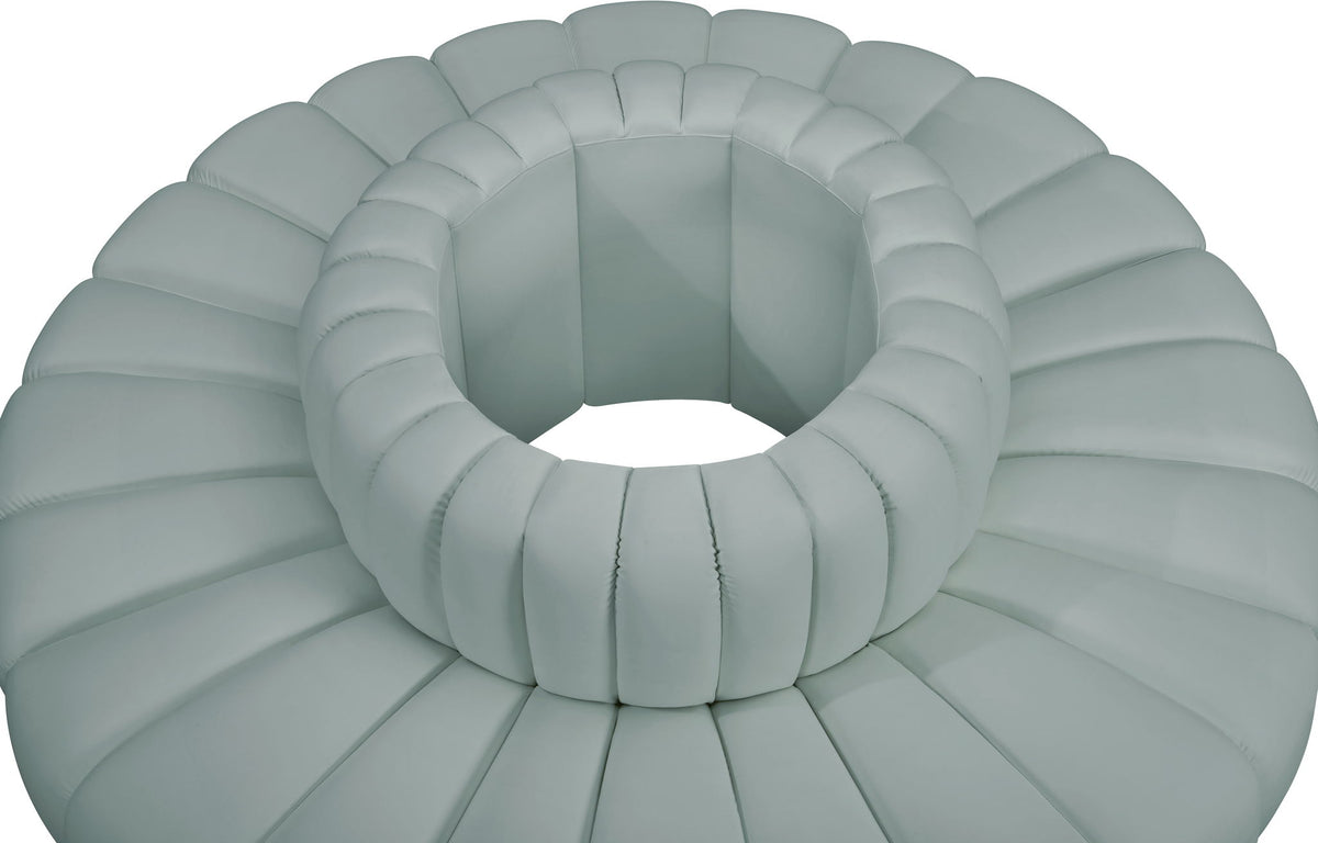 Arc - Faux Leather 8 Piece Round Modular Sofa