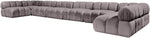 Orin - 8 Piece Modular Sectional (6 Modular Chairs, 2 Corner Chairs)