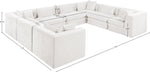 Stellar - 8 Piece Chenille Fabric Upholstered Modular Sectional