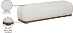 Calum - Bench - Dark Brown Frame