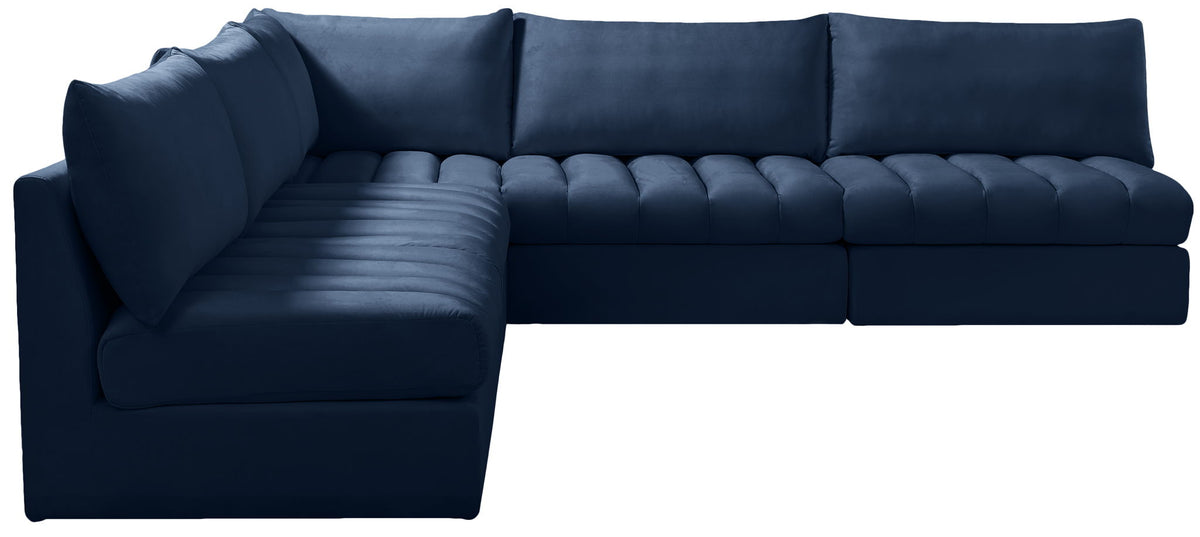 Jacob - Modular Corner Armless Sectional 5 Piece