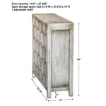 Catori - Console Cabinet - Smoked Ivory