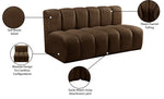 Arc - Velvet 2 Seats Modular Sofa