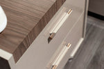 Nora - Nightstand - Beige / Light Brown