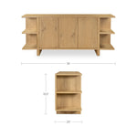 Casey - Sideboard - Rustic Oak