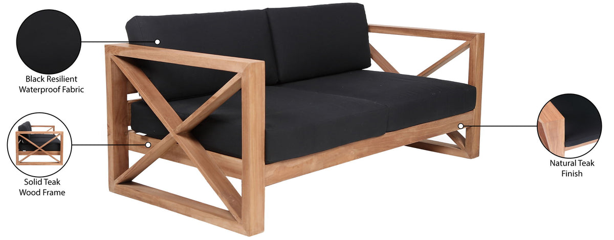 Anguilla - Water Resistant Outdoor Loveseat