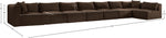 Shaggy - 8 Piece Modular Sectional
