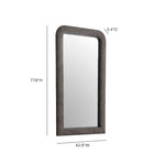 Heidi - Floor Mirror Textured Fabric