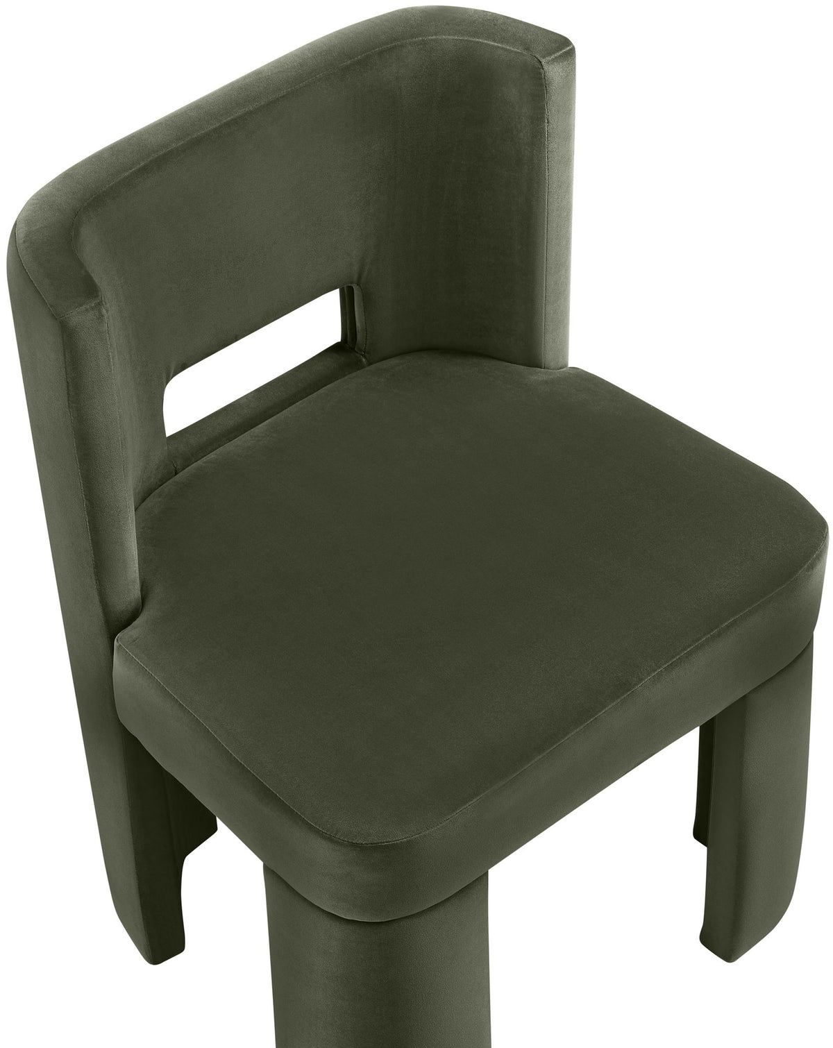 Zuno - Velvet Performance Fabric Upholstered Dining Chair (Set of 2)