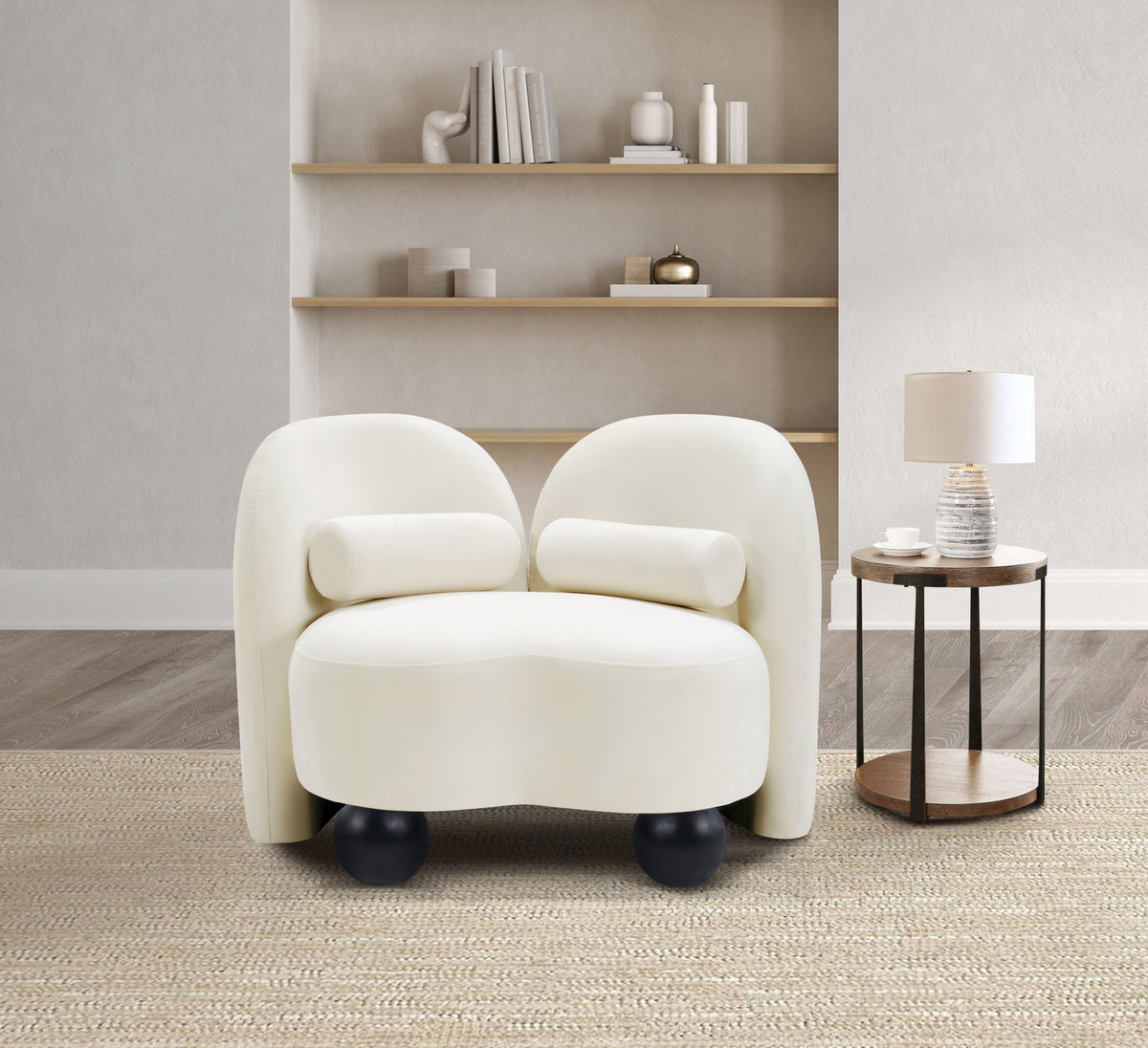 Daphne - Velvet Chair