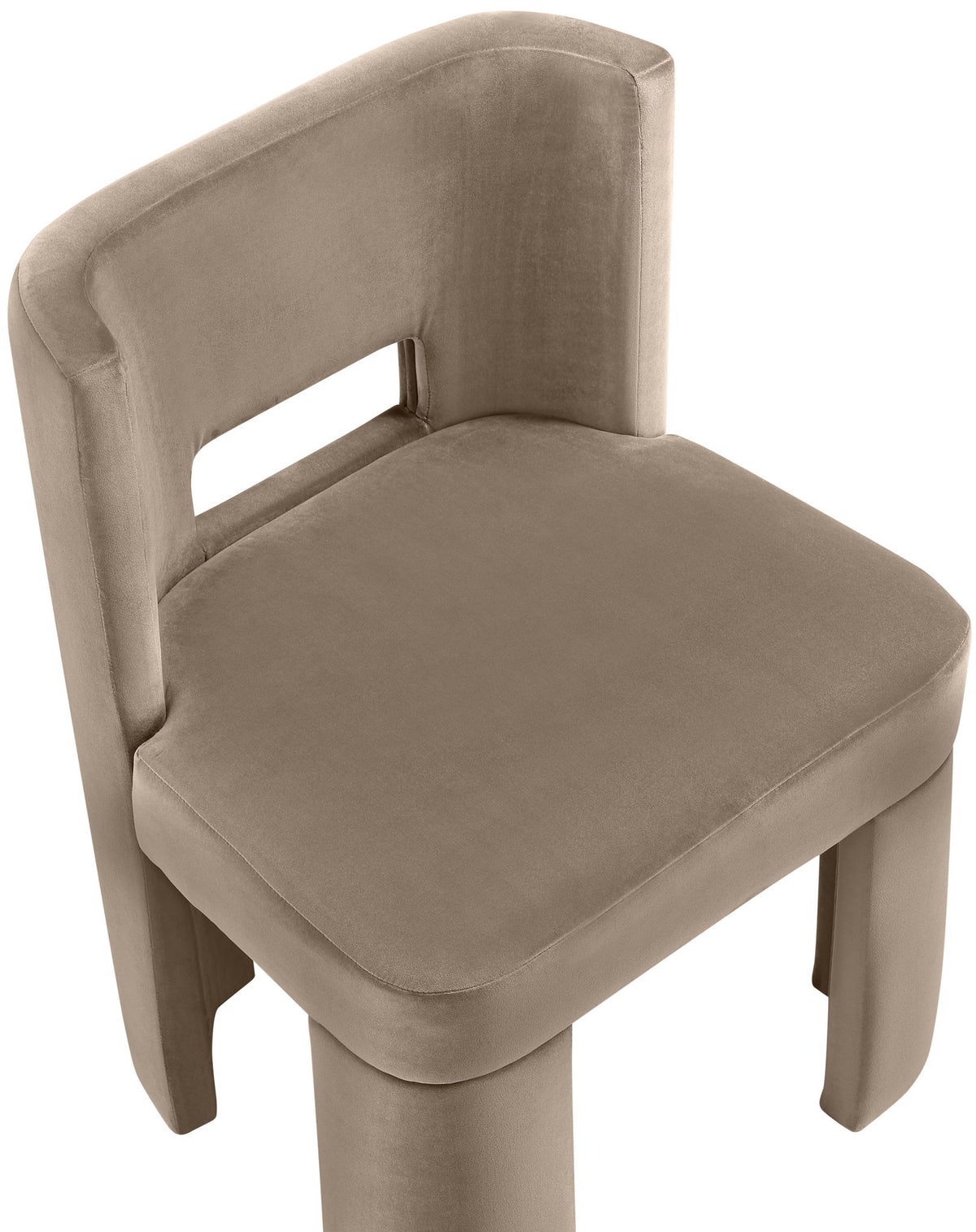 Zuno - Velvet Performance Fabric Upholstered Dining Chair (Set of 2)