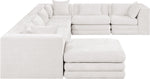 Stellar - 7 Piece Chenille Fabric Upholstered Modular Sectional