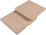 Spencer - 15" Oak Veneer 2 Piece Coffee Table