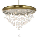 Butterfly Effect - Pendant - Bright Brass