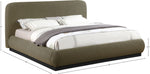 Rigby - Bed With Black Base