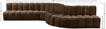Arc - Velvet 7 Piece Modular Sofa