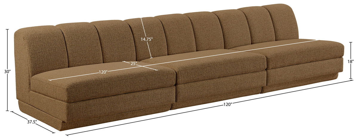 Modari - Sectional - Brown