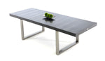 Skyline Modern Black Crocodile Lacquer Extendable Dining Table by VIG Furniture - View 4