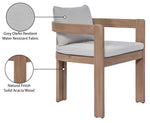Newport - Water Resistant Fabric Upholstered Outdoor Patio Dining Chair