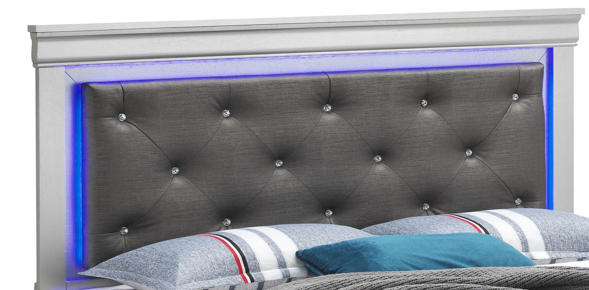Glory Furniture - Lorana - Bed With LED