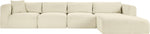 Shaggy - 4 Piece Modular Sectional