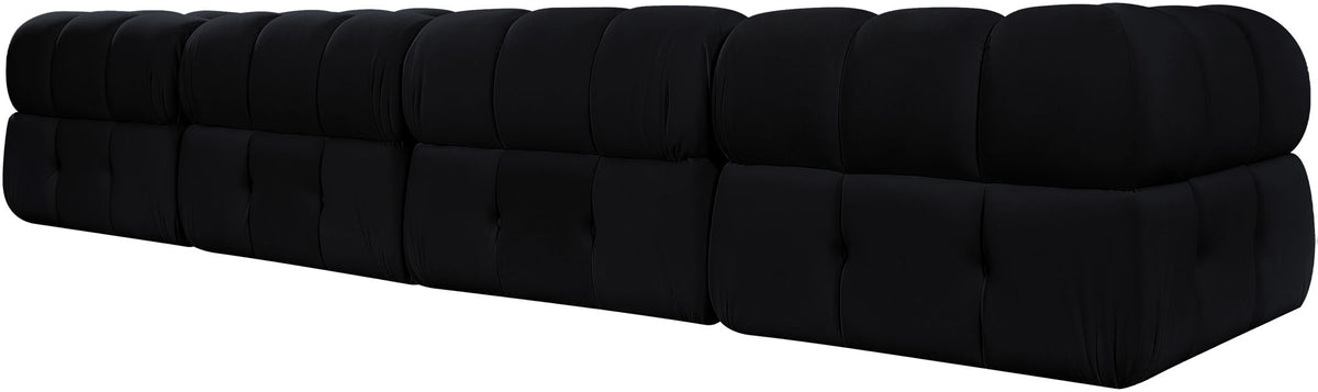 Orin - Velvet 5 Piece Modular Sectional