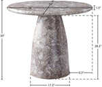 Cosenza - Round Concrete Dining Table