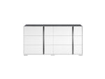 Bianca - Marble Double Dresser - White