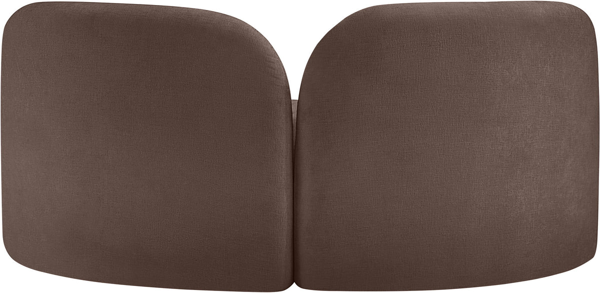 Daphne - Chenille Loveseat
