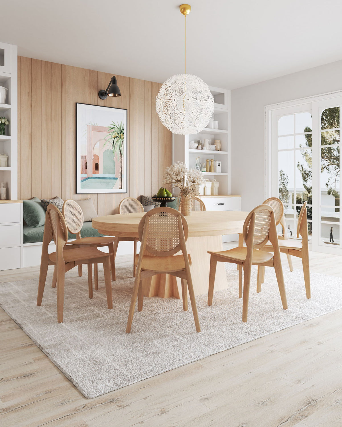 Manhattan Versailles - Dining Chair, Round Backrest
